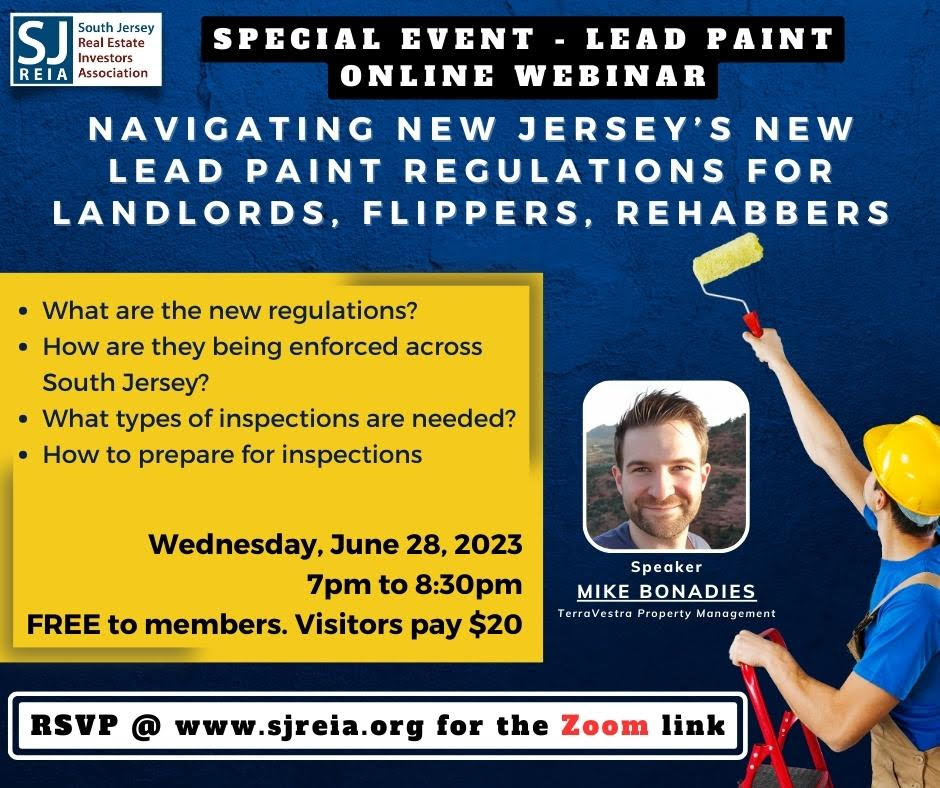 SJREIA Navigating New Jersey’s new lead paint regulations for